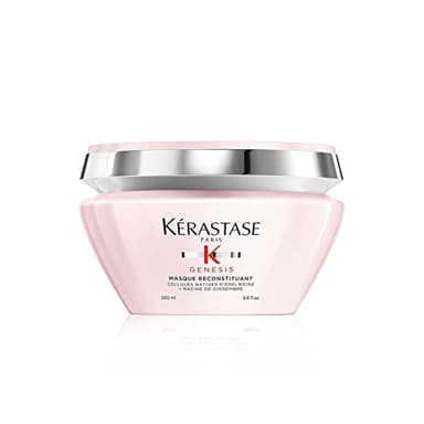 KERASTASE Genesis - Masque Reconstituant Anti-Chute - -99% de Chute de Cheveux due à la Casse au Brossage - Edelweiss & Racine de Gingembre - Sans Silicone - Cheveux Cassants & Affaiblis - 200 ml