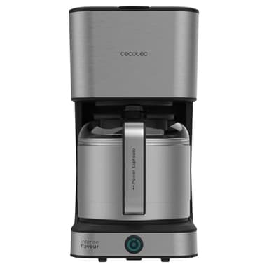 Cecotec Cafetière à Filtre de 1,2L Coffee 66 Drop & Thermo, Puissance 950 W, 10 Tasses, Technologie ExtremeAroma, Fonction Anti-goutte, Filtre en maille réutilisable, Protection Surchauffe.