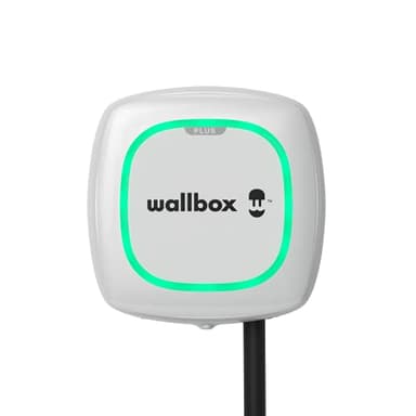 Chargeur Wallbox Pulsar Plus pour véhicules électriques - Puissance réglable jusqu'à 22 KW, câble de Charge Type 2, Wi-FI et Bluetooth, OCPP