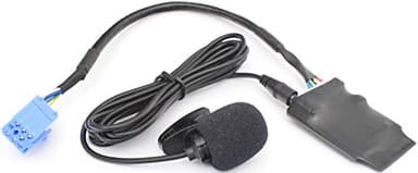 BlueMusic Adaptateur mains libres audio Bluetooth pour Renault: Avantime, Clio, Espace, Kangoo, Laguna, Megane, Scenic, Trafic, Twingo, Modus, Vel Satis