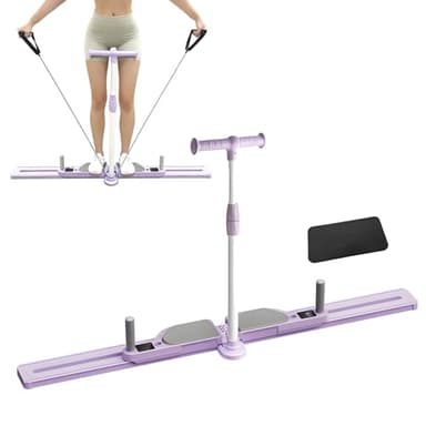 KZARYVEXIS Machine à Ski pour Abdomen et Plancher Pelvien, Entraîneur de Pilates à Domicile pour Femmes, Appareil Fitness Multifonction, Sport Maison pour Abdominaux, Cuisses, Fessiers, Perte de Poids