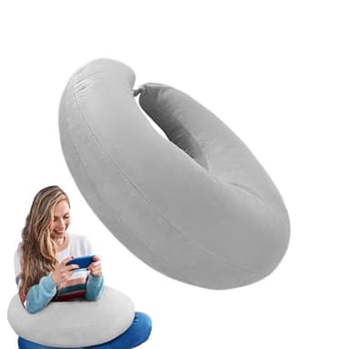Bagiaope Coussin Ergonomique pour Tricoter | Oreiller De Lecture | Coussin De Lecture en Forme De U, pour Lit Et Canapé pour Lire, Améliore La Postures