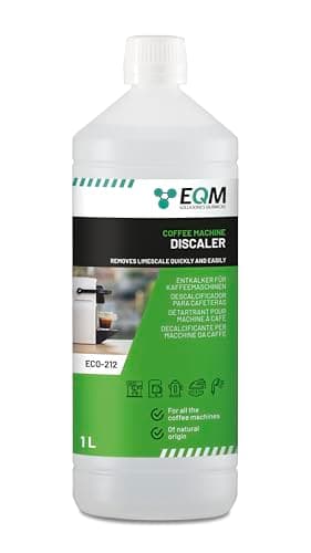 EQM - ECO-212 - Détartrant pour machine à café - 1L - 100% d'origine naturelle - Compatible avec toutes les machines à café