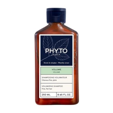 Phyto Paris - Volume - Shampoing Volume Cheveux Fins et Plats - Apporte Légèreté et Eclat - Enrichi en Extrait de Nénuphar et Mauve Blanche - Shampooing sans silicone ni colorants