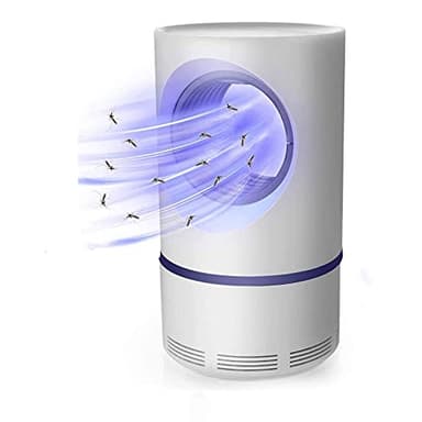 KATELUO USB Lampe anti-moustiques,Lampe Piège Moustique,UV Tue Mouches Destructeur d' Insectes Electrique 5W,Pas Bruit,Pas Rayonnement.