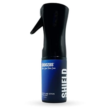 Shoozas - Spray Protecteur pour Baskets - Imperméabilisant pour Chaussures - Répulsif contre l'Eau et les Taches - Sans Aérosols ni Propulseurs - Idéal pour le Daim, le Nubuck, la Toile et le Nylon