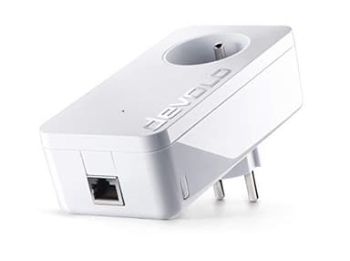devolo dLAN 1200+ Adaptateur d'extension : 1x Adaptateur CPL, Prise Réseau CPL (1.200 Mbps, 1x port Gibabit Ethernet), idéal télétravail, gaming, streaming, prise française