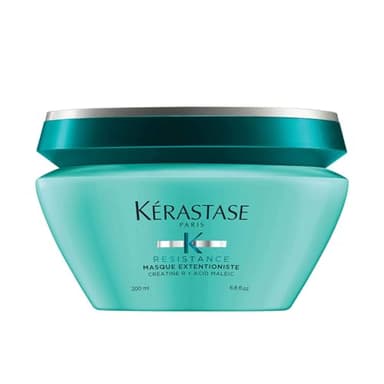 KÉRASTASE Résistance - Masque Extensioniste - Soin Capillaire Profond Réparateur - Booste La Pousse - Technologie Créatine R® & Acide Maléique - Cheveux Longs Abîmés - 200 ml