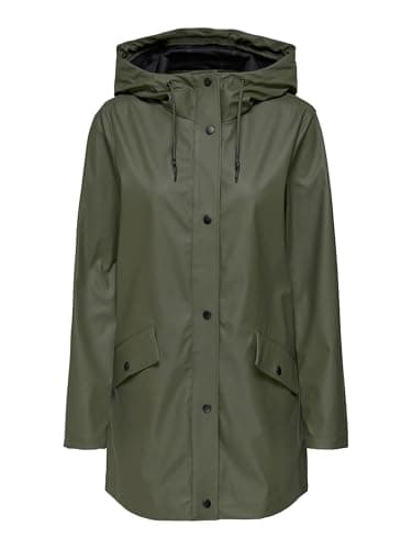 ONLY ONLELISA Raincoat OTW Blouson de Pluie, Kalamata, M aux Femmes