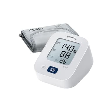 OMRON X2 Essential – Appareil tension artérielle bras automatique - Tensiomètre brassard validé cliniquement – Tensiomètre bras avec détection de pulsation cardiaque irrégulière