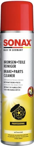 SONAX Nettoyant Freins+pièces (400 ML) pour Entretien des Freins, embrayages et pièces Moteur | Réf: 04834000