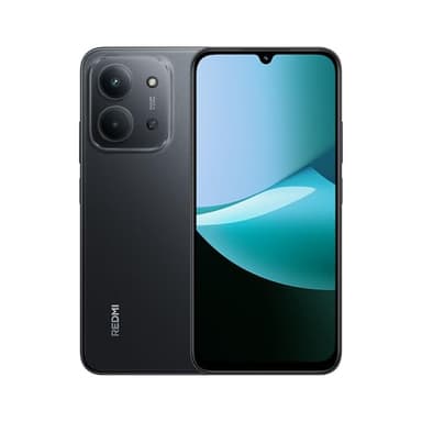 XIAOMI Redmi 15C - Smartphone da 4 + 256GB, Nero Medianoch, Schermo da 6.9" 120Hz, MediaTek Helio G81-Ultr, Fotocamera da 50MP, 6000mAh, Ne Comprend Pas la Batterie chargée