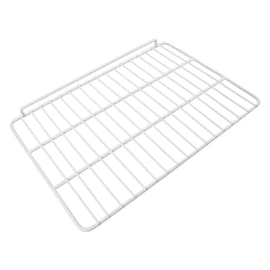 SOIMISS Étagère Métallique Blanche 435 X 30 CM pour Congélateur Protection Latérale Séparateur et Organiseur de Tiroir Multifonction Compatible Réfrigérateur Vertical Rangement Glace