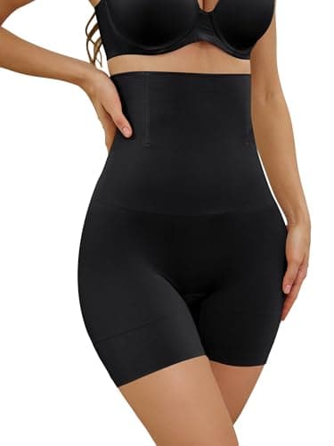 Culotte Gainante Femme Ventre Plat Culotte Taille Haute Femme Invisible et sans Couture, Shapewear Slim Short Confortable
