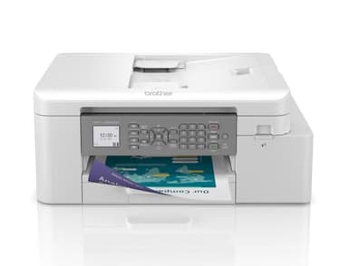 Brother MFC-J4340DW - Multifonction 4-en-1 - Jet d’Encre Couleur Professionnelle - Recto/Verso - WiFi Direct - Vitesse de 20 Pages par Minutes - Eligible au forfait EcoPro