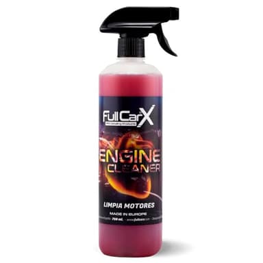 FULLCARX Engine Cleaner 750ml Nettoyant Moteurs Voiture, Dégraissant Moteur Efficace et Sûr, Dissout la Saleté Incrustée, Restaure et Protège, Rénovateur Produit Nettoyage Detailing Professionnel