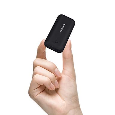 Powerbank 10 000 mAh Mini Batterie Externe compacte Power Bank Petite mais puissante avec Chargeur de téléphone Portable Micro + USB C Batterie Externe légère et compacte