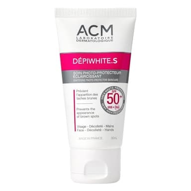Mac Tools Acm Dépiwhite.S Soin Photo-Protecteur Éclaircissant Spf50+ , 50 Ml (Lot De 1)