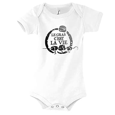 Body bébé Kaamelott Le Gras C'est la Vie