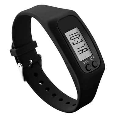 Compteur De Pas, Pedometer Bracelet, Grand écran LCD Podomètre Compteur, Montre Podometre Non Connectée, Bracelet De Sport Léger pour Femme Hommes Enfant, pour La Marche La Course à Pied
