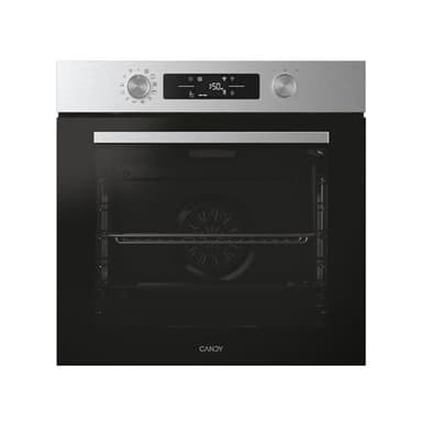 CANDY - Four Encastrable à Chaleur Tournante - Pyrolyse/Hydrolyse - 6 Niveaux de Cuisson - Classe Énergétique A++ - Cavité XXL (78L), Porte Froide, Pyrolyse, WiFi - Noir - 59,5 x 59,5 x 56,8 cm