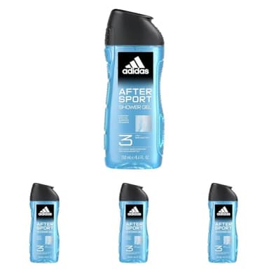 Adidas AFTER SPORT SHOWER GEL 250ML (Lot de 4)