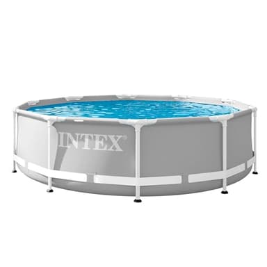 Intex piscine prism frame ronde tubulaire (ø)3,05 x (h)0,76m
