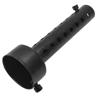 Baceyong DB Killer Silencieux pour motos, Déflecteur de tuyau d'échappement, Silencieux d'échappement de moto 48mm Noir 1 pièce Chicane echappement moto