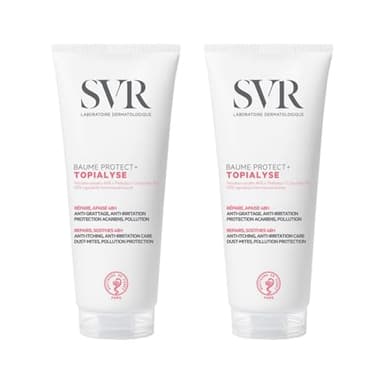Topialyse Baume Protect+ – Baume Relipidant Anti-Grattage & Anti-Irritation – Peaux Très Sèches à Atopiques – Visage & Corps – Dès la Naissance – 98% Origine Naturelle – Made in France – Lot 2x200mL