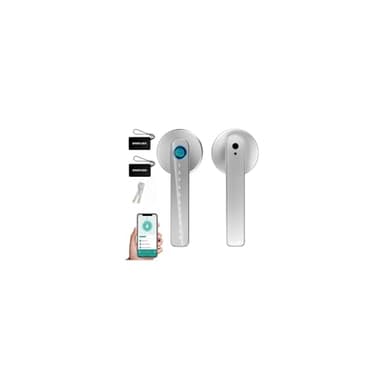 Serrure Connectée 5 en 1 - Serrure Biométrique avec Cylindre à Code, Serrure Electronique Poignée de Clavier pour Maison,Utilisable avec Bluetooth/IC/App/Code, Serrure Electronique pour Maison, Hôtel