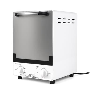 Stérilisateur haute température,12L Sterilisateur materiel onglerie, Autoclave Stérilisateur infrarouge,la température et du temps réglables,convient aux salons de beauté,salons de coiffure,manucure