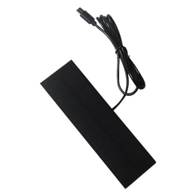 Chargeur Solaire Portable,5W 5V Accessoires Électroniques Portables,Chargeur à Panneau Extérieur 3.7V-5V | pour Téléphones Appareil Photo Randonnée Panne de Courant Tente Camping Voyage