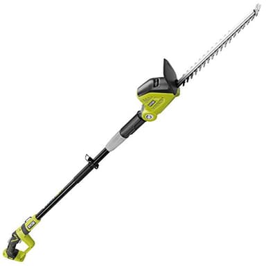 RYOBI - Taille-Haie Électrique sur Perche Sans Fil à Batterie 18V ONE+ - Lames 45cm pour Jeunes Haies, Rameaux Fins et Travaux Longue Portée - Livré avec 1 Fourreau, 1 Harnais, 1 Extension - OPT1845