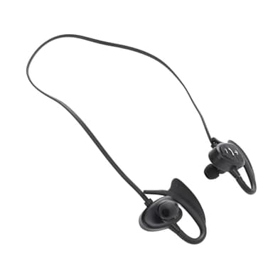 Lwuey Écouteurs de Natation - Casque de Natation sans Fil IPX8 étanche Intelligent Invite Vocale Réduction du Bruit,Secure Fit,Résistants à Transpiration pour Plongée Surf(Noir)