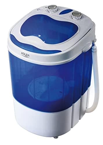 Adler AD8051 Machine à Laver (Blanc/Bleu)
