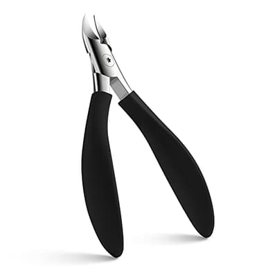 FVION Pince Coupe Ongle Professionnel - Précision Coupe Ongles Incarné Pour Épais Orteils Ciseaux Ongles de Pied en Acier Inoxydable Poignée Souple