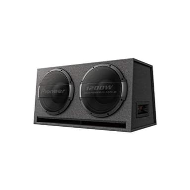 Pioneer TS-WX1220AH - Aktiver Bassreflex-Doppelsubwoofer (3.000 W), 2 x 30 cm - CarHifi Aktivwoofer Aktivbass
