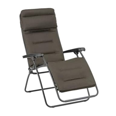 Lafuma Mobilier Fauteuil Relax matelassé Zéro Gravité - RSX Clip, Taupe