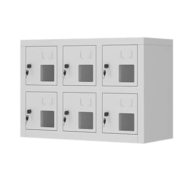 Casier de téléphone portable de grande capacité avec serrure 9 emplacements pour l'école, le bureau et l'usine de stockage sécurisé pour téléphones des étudiants et des employés