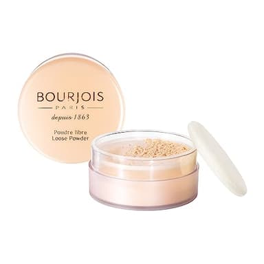 Bourjois - Poudre Libre - Fixe Le Maquillage, Pêche - 32 G