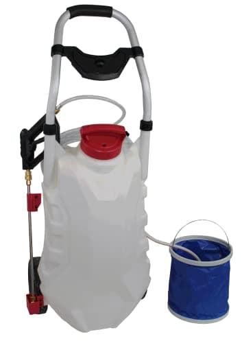 PHOENIX - Pulvérisateur Électrique Pro Sprayer III 30L Option Rinçage – Pulvérisateur Électrique Toiture Longue Portée à Batterie Rechargeable, Débit 240 L/H, Tuyau 8m - 2 Batteries