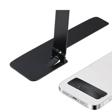 Support de téléphone portable pliable - support de téléphone portable pliable pour le bureau, titulaire de téléphone pliant invisible | Smartphone auto-adhésif Stand pour le bureau, forme de tige plat
