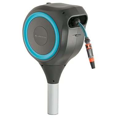 GARDENA Dévidoir automatique sur pic gardena rollup m - 20 m - bleu - 18614-20