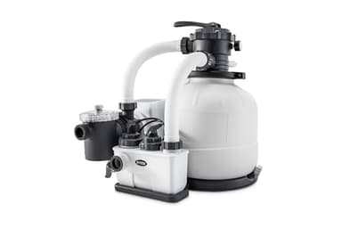 Intex combo filtre à sable 6m³/h + sterilisateur au sel qx2100