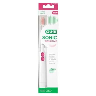 GUM Sonic Sensitive Brosse à Dents Ultra Souple 4101