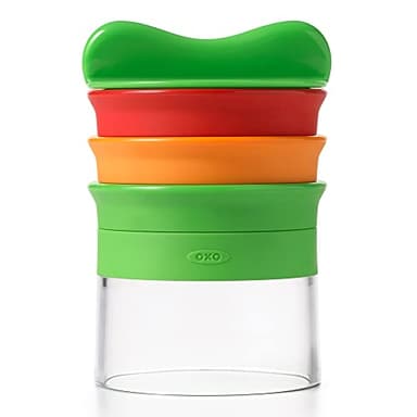 OXO Good Grips – Spiraliseur Coupe-légumes 3 Lames - Coupe-légumes Manuel pour Spaghetti de légumes - Multicolore