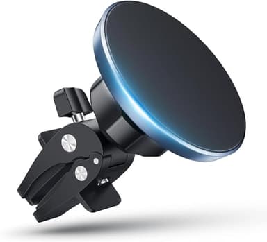 BHHB Magsafe Support de téléphone Portable avec 16 aimants puissants pour Ventilation de Voiture,Rotatif à 360°,Convient pour iPhone 16,15,14,13,12 Pro Max,Samsung Huawei Autres téléphones Portables