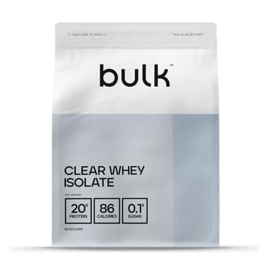 Bulk Clear Whey Isolate | Peach Iced Tea | 500g | 20g de protéines à absorption rapide | Faible teneur en sucre | Shake protéiné léger et fruité