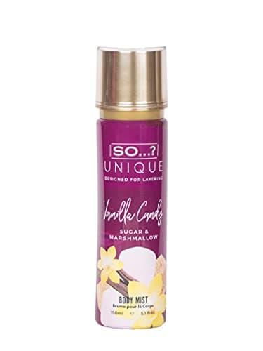 So…? Unique Vanilla Candy Brume Corporelle Parfumée Pour Femme 150ml