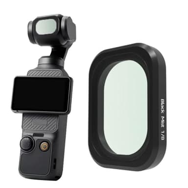 Filtre Pro-Mist noir pour DJI Osmo Pocket 3, Creative 1/8 Black Mist Filter Soft Filter for DJI Osmo Pocket 3 Camera Accessories